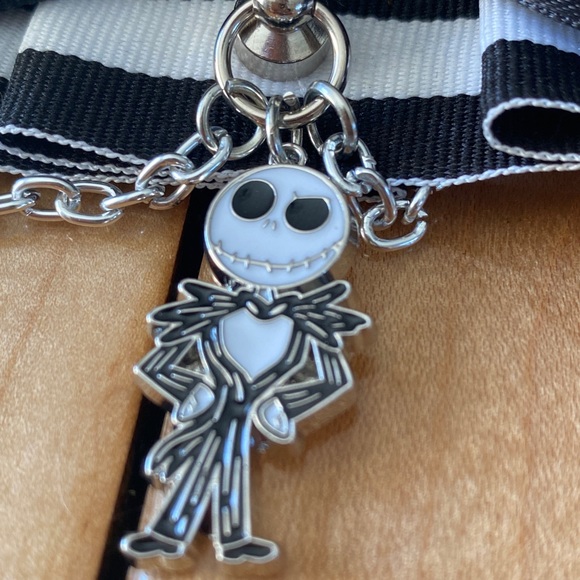 Jack Skelington Hand made PetPly Collar - Picture 3 of 4